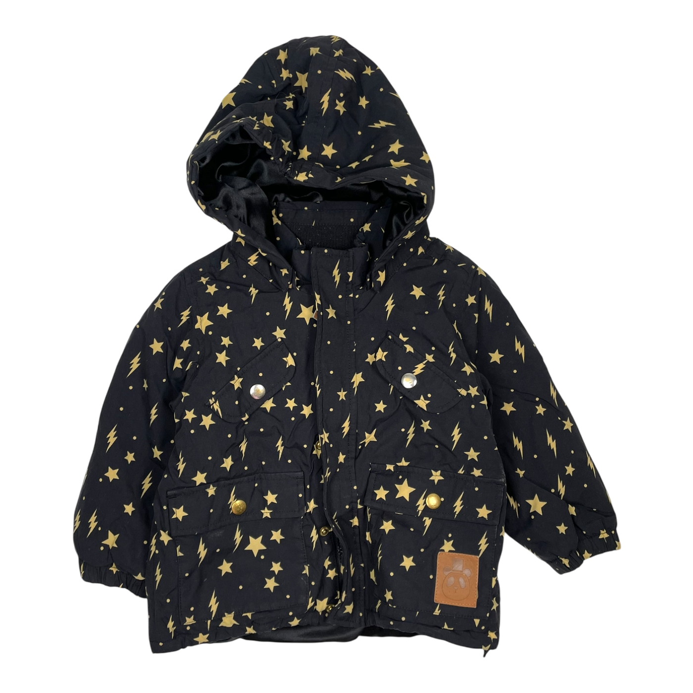 Mini Rodini winter jacket, stars | 92/98cm