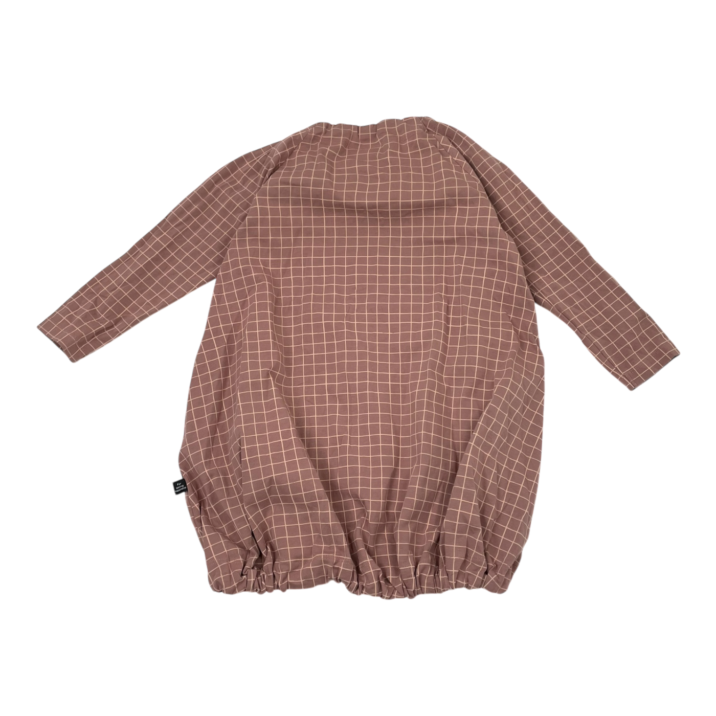 Papu pouch dress, squares | 98/104cm