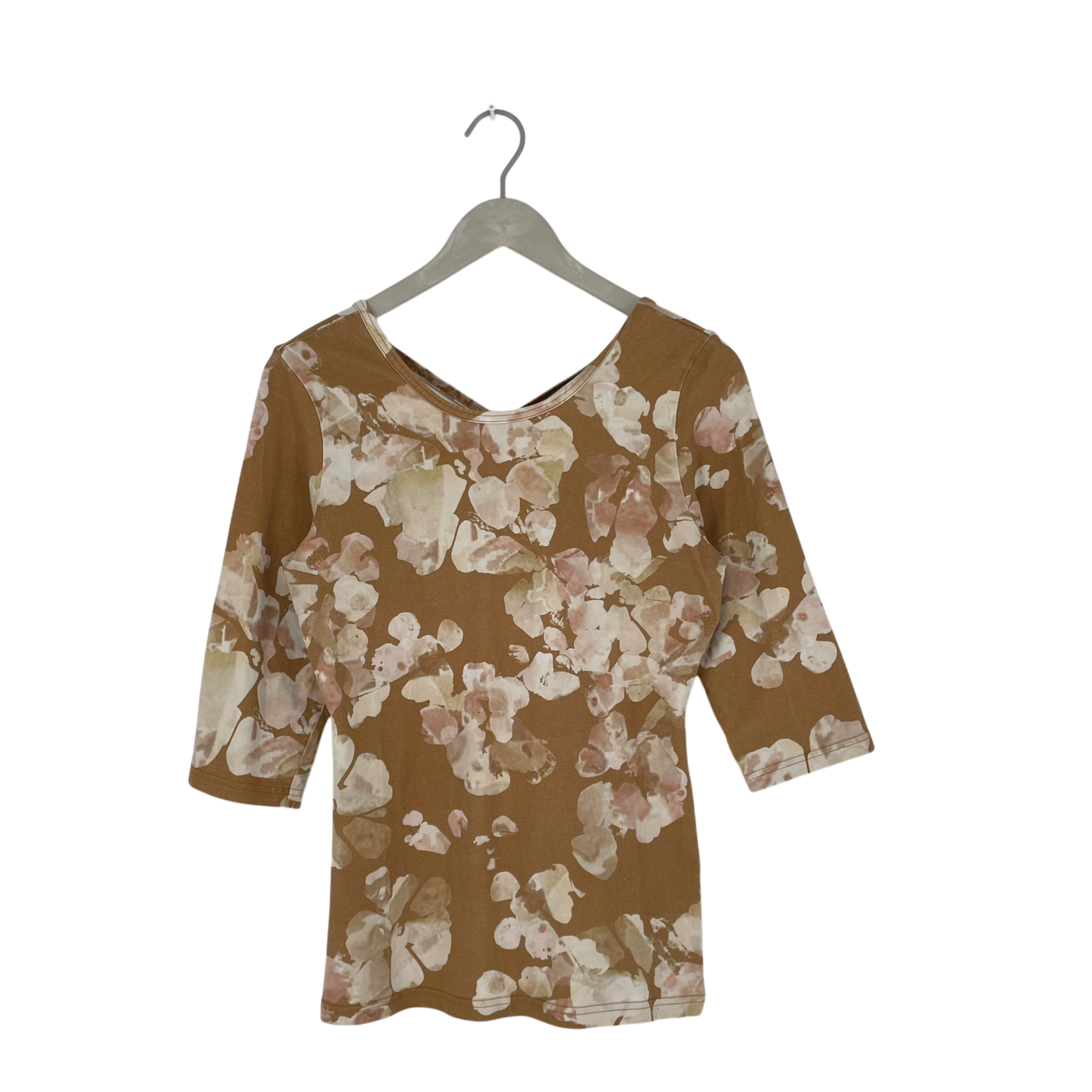 Kaiko cross shirt, marble meadow | woman M