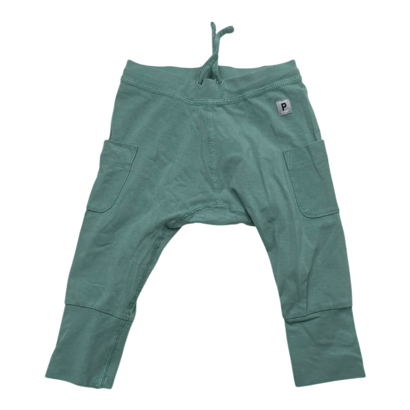 Polarn O. Pyret baby pants, tea green | 62cm