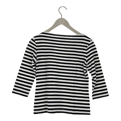 Marimekko stripe shirt, black/white | woman XXS