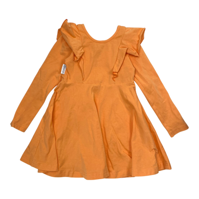 Gugguu florette dress, coral | 86cm