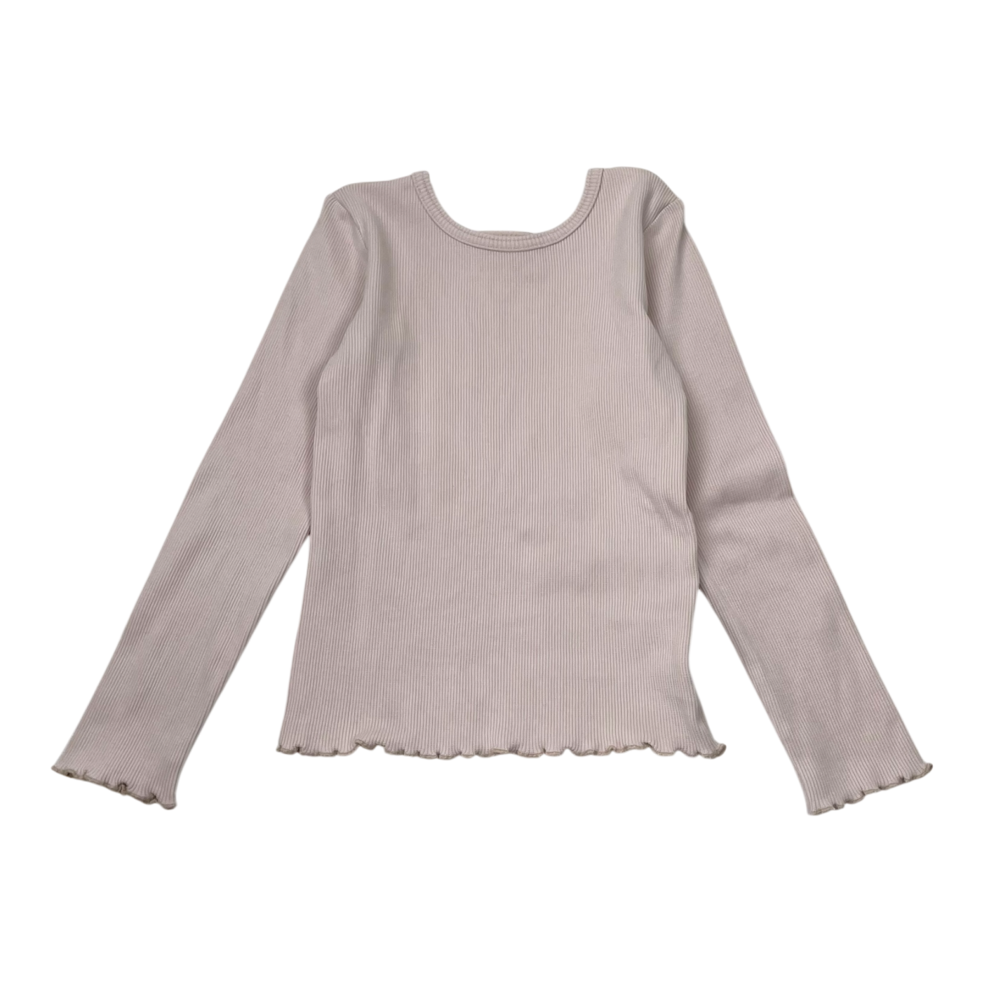 Gugguu rib shirt, misty rose | 110cm