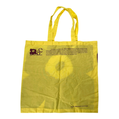 Marimekko anniversary bag, yellow unikko