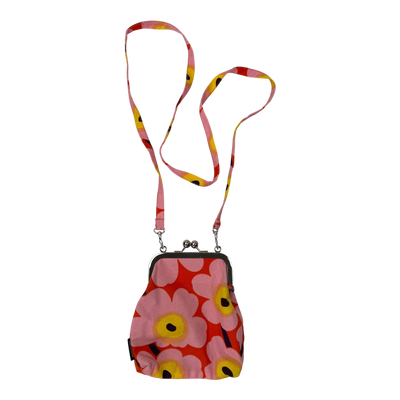 Marimekko clasp crossbody bag, unikko | onesize