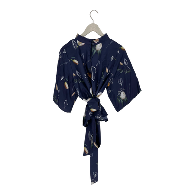 Uhana freedom silk shirt, summer wind | woman L