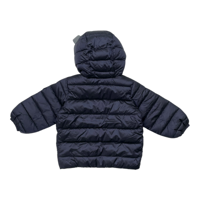 Polarn O. Pyret puffer jacket, shiny blue | 62cm