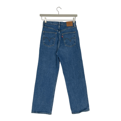 Levi's ribcage straight jeans, washed denim | woman W28 L27