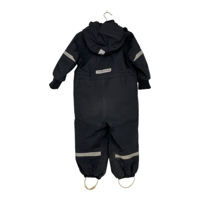 Polarn O. Pyret winter overall, black | 98cm