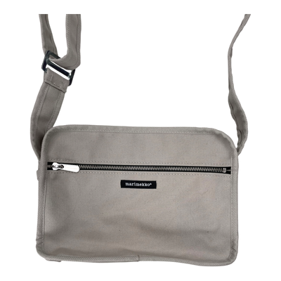 Marimekko city shoulder bag, light grey