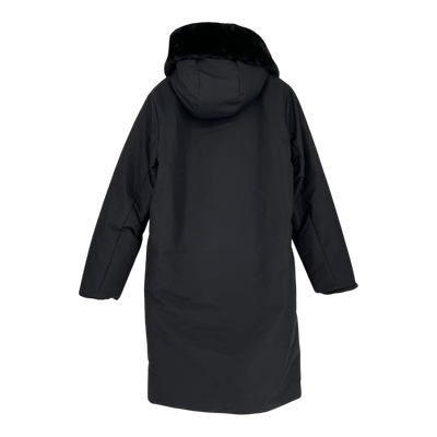 Embassy of Bricks and Logs riga ivy puffer coat, black | unisex S