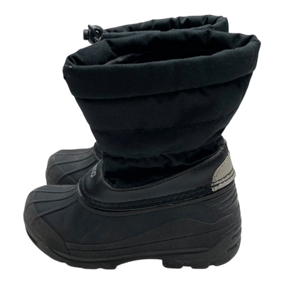 Reima loskari winter duck boots, black | 30