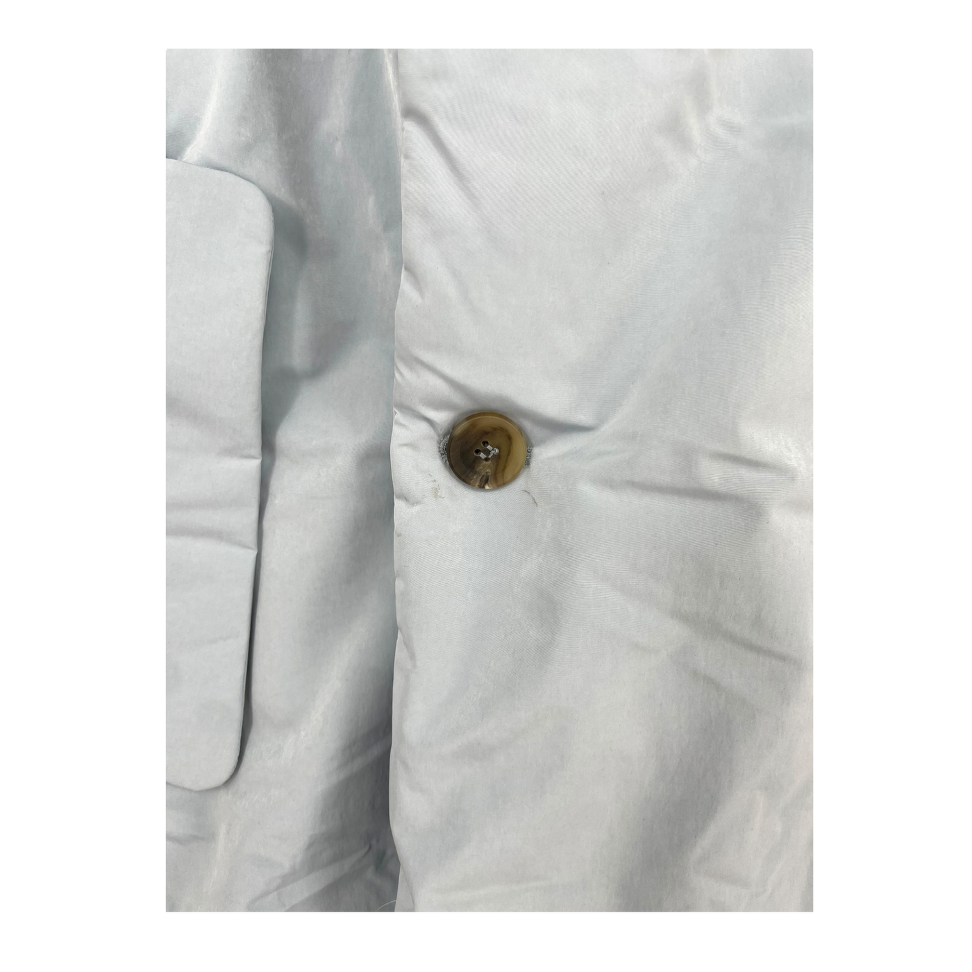 Embassy of Bricks and Logs kingsgate puffer coat, baby blue | woman L