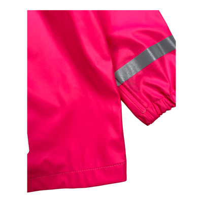 Reima lampi rain jacket, bright pink | 92cm