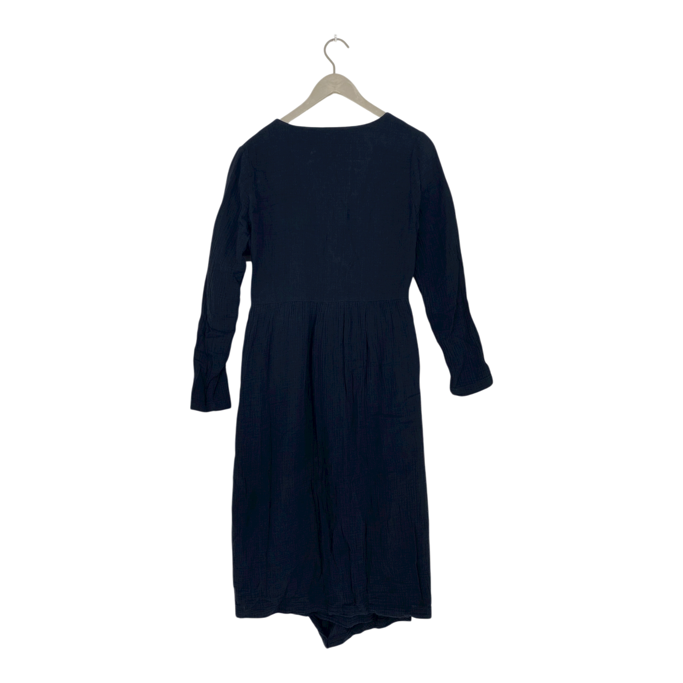 Kaiko muslin wrap dress, black | woman S