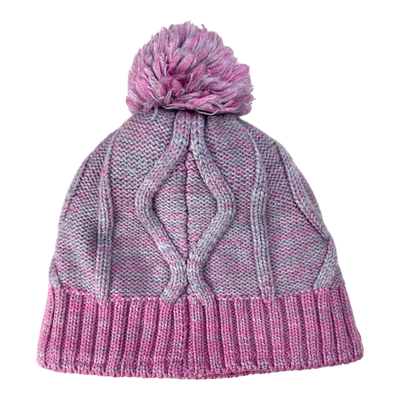 Reima wool beanie, pink/ light grey | 5-7y