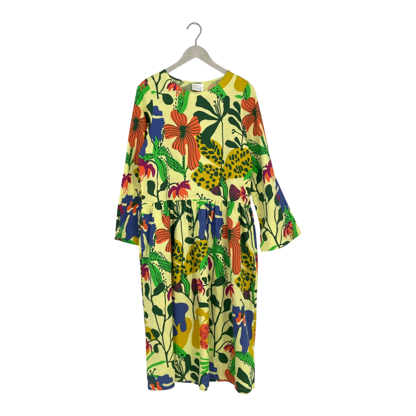 Mainio muslin dress, flowers | woman S