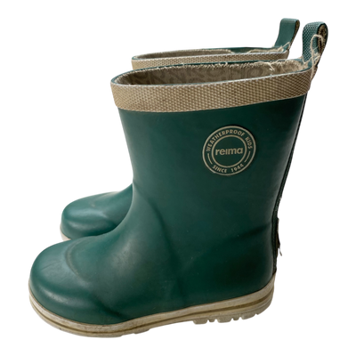 Reima taika rain boots, green | 26