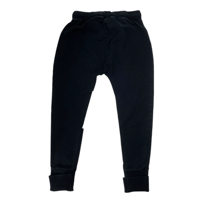 Papu patch baggy pants, black | 146/152cm