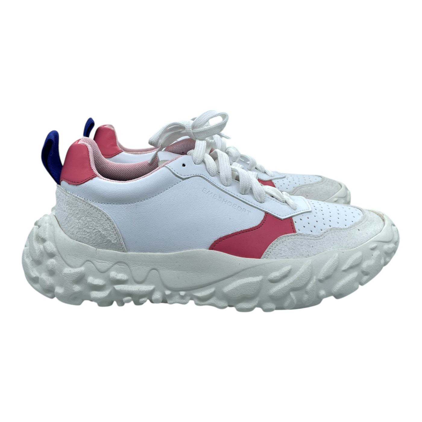 Embassy of Bricks and Logs portsmouth sneakers, white/pink | 39