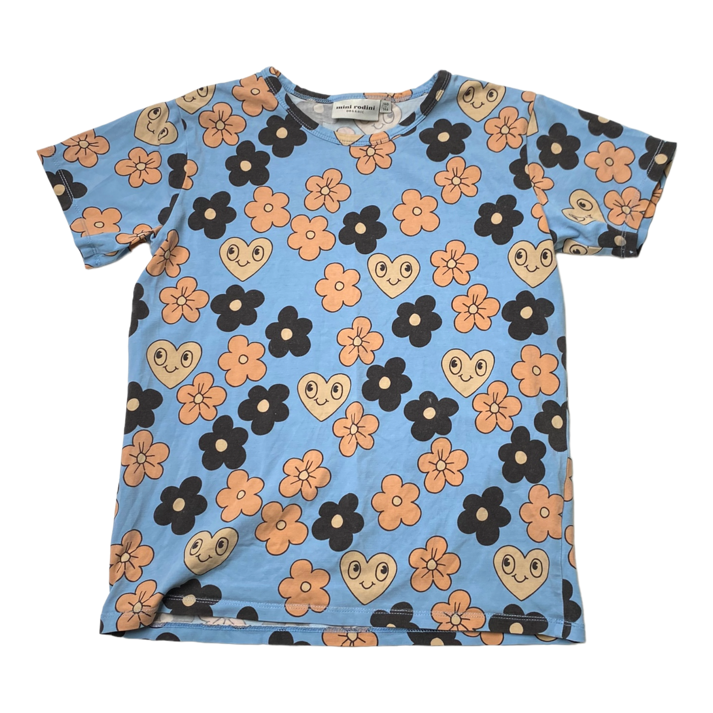 Mini Rodini t-shirt, flower| 140/146cm