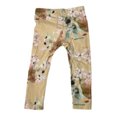 Kaiko leggings, flower | 74/80cm