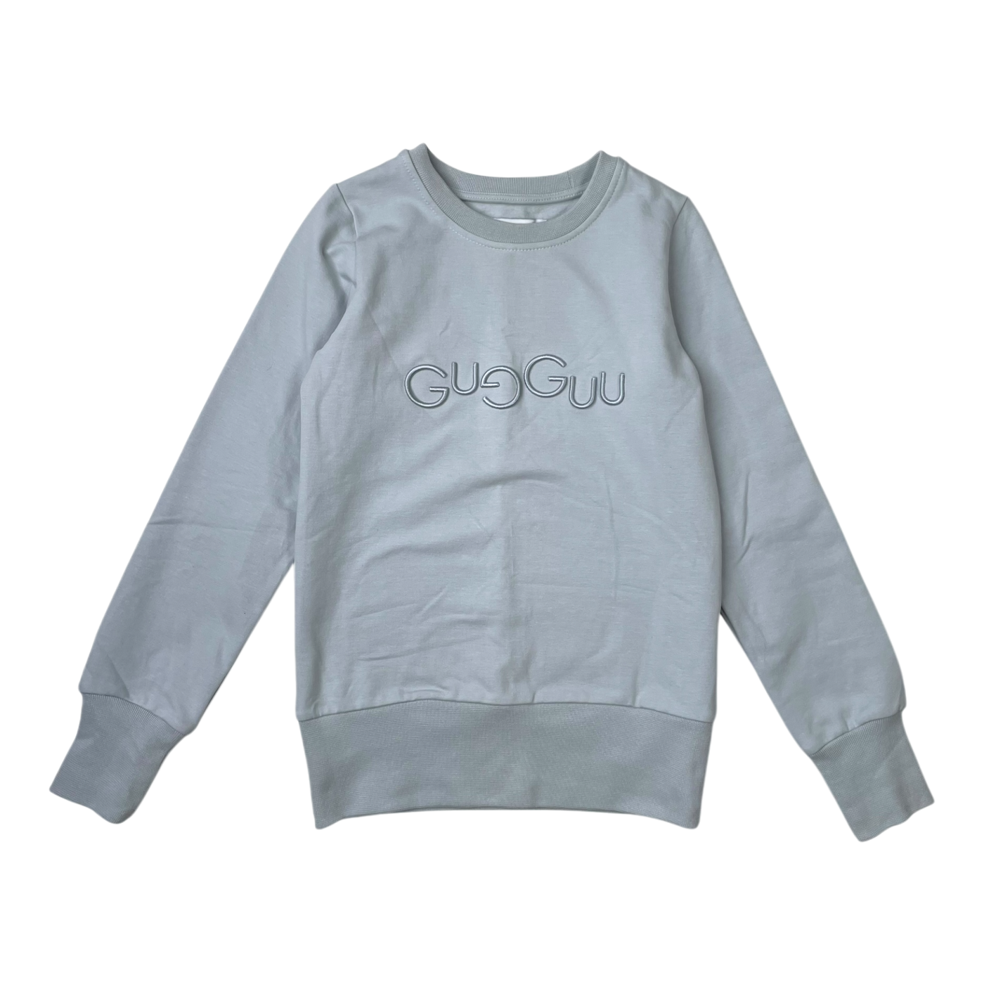 Gugguu logo sweatshirt, light blue | 134cm