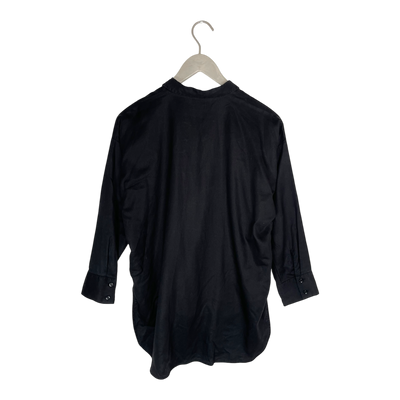 Aarre button down shirt, black | woman M