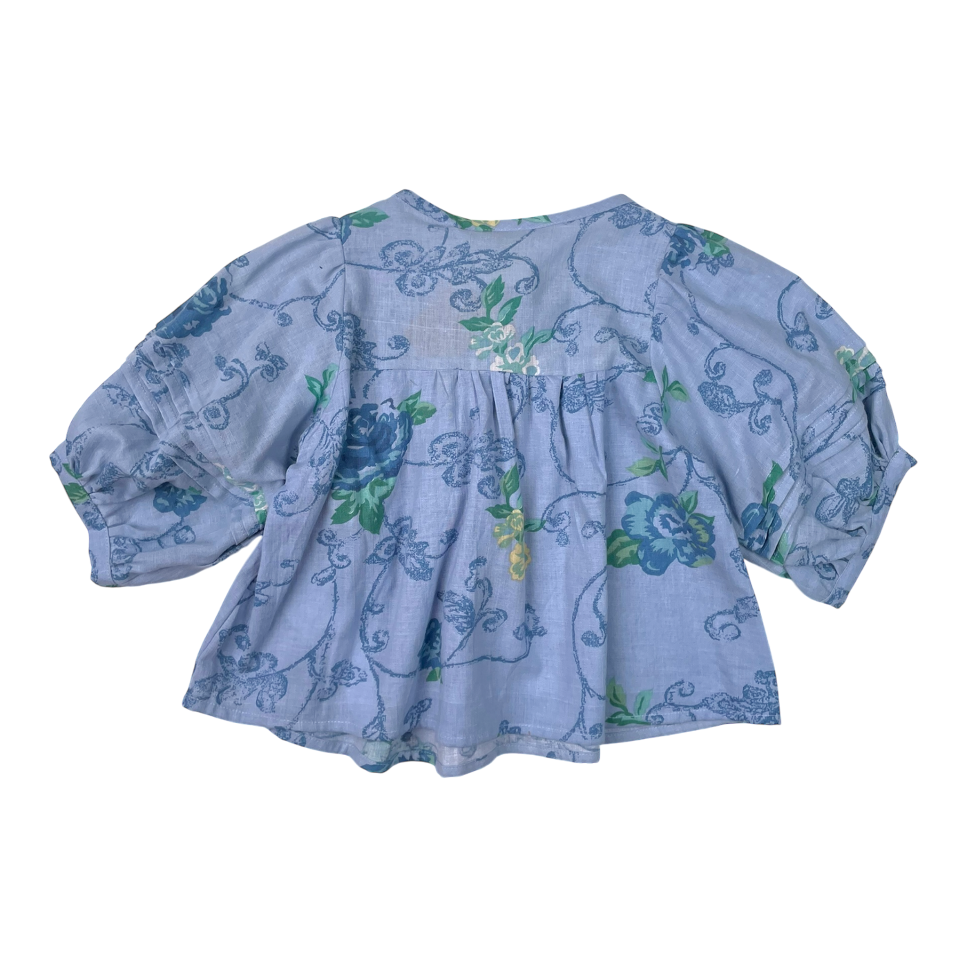 Laiska Ebba upcycled dress, blue | 86/92cm