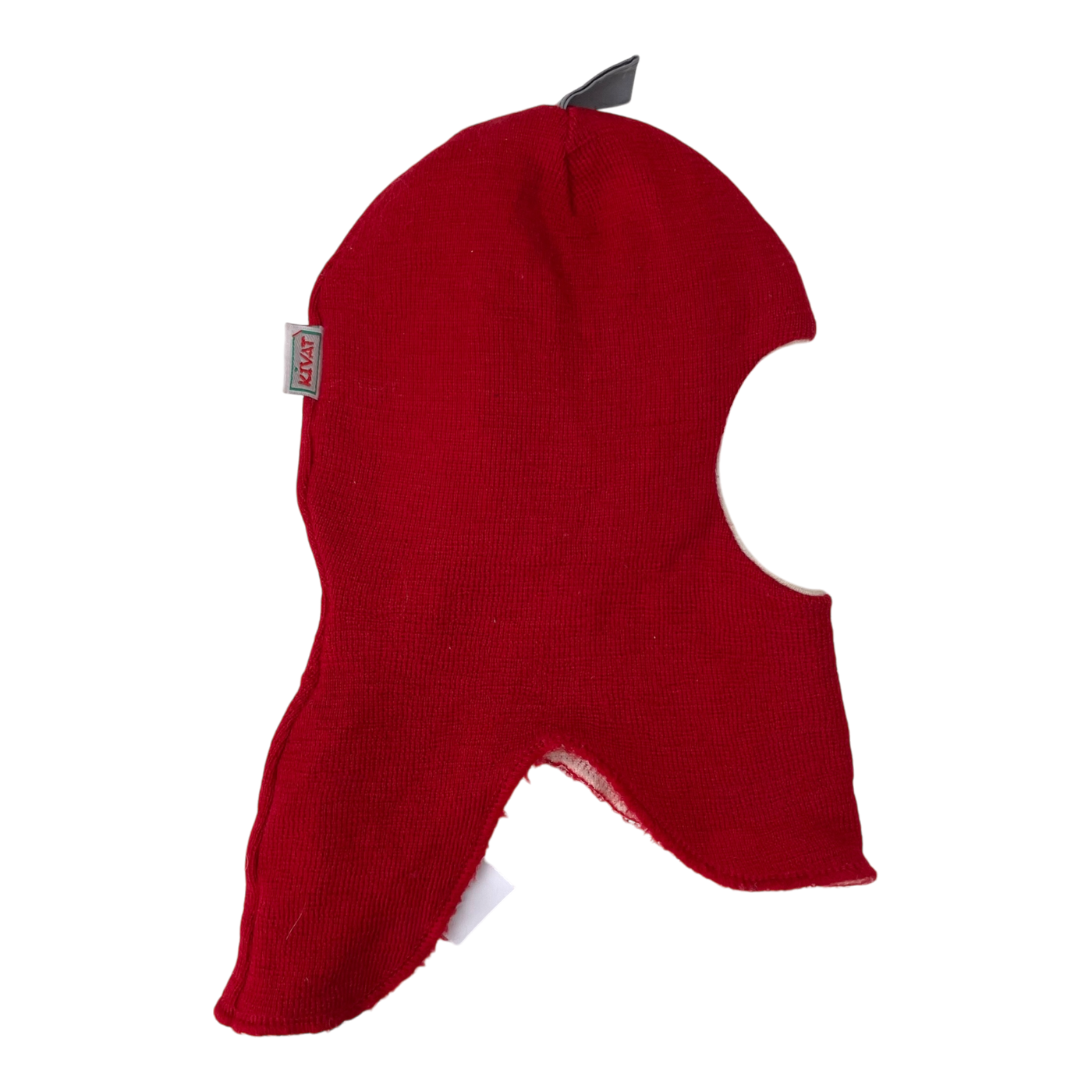 Kivat wool balaclava, red | 1y