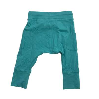 Polarn O. Pyret baby pants, teal | 62cm