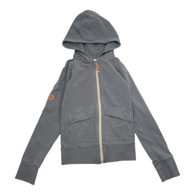 Blaa sweat hoodie, grey | 134/140cm