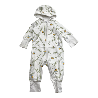 Polarn O. Pyret sweat jumpsuit, bee | 62cm
