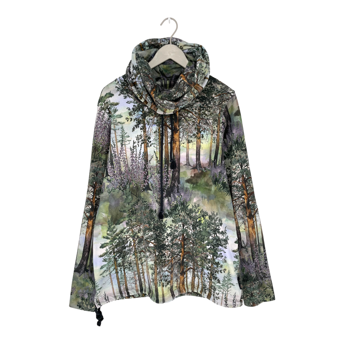 Ommellinen sport sweatshirt, metsän lumo | woman XXL