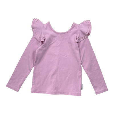 Gugguu frill shirt, pink | 104cm