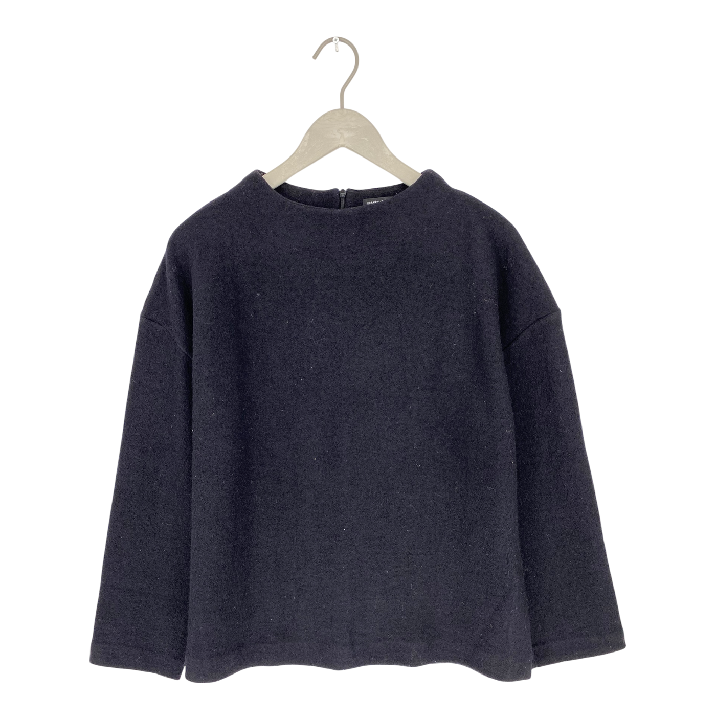 Marimekko lawina wool jumper, black | woman M