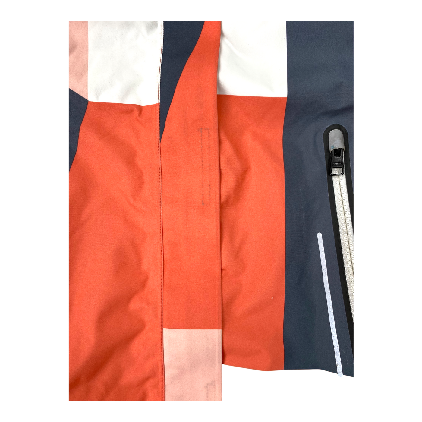 Reima frost winter jacket, blue/orange | 152cm
