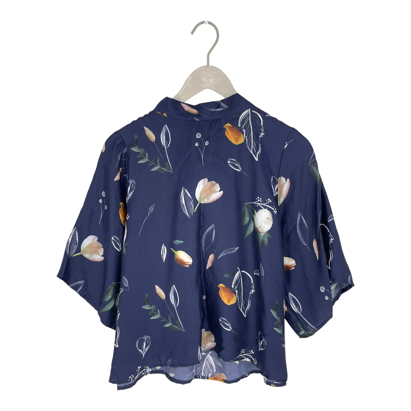 Uhana freedom silk shirt, summer wind | woman L