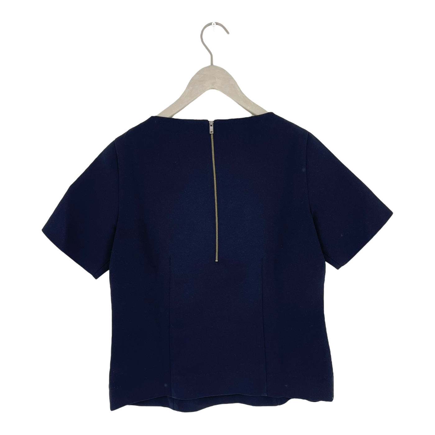 COS shaped t-shirt, dark blue | woman 40