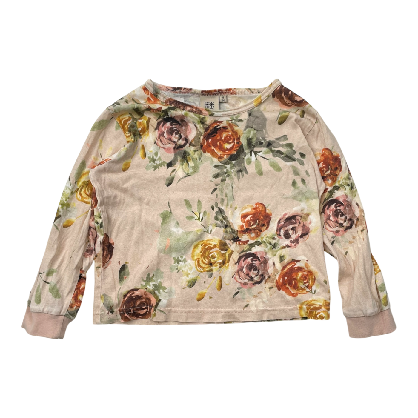 Kaiko shirt, rose yard | 98/104cm