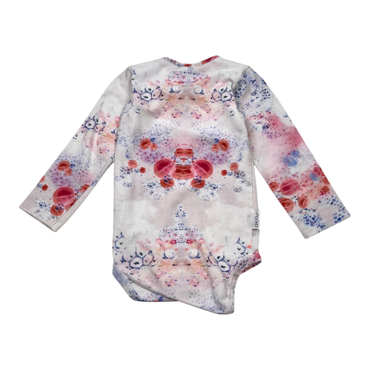 Gugguu frilla body, white | 86cm