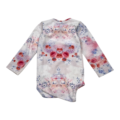 Gugguu frilla body, white | 86cm