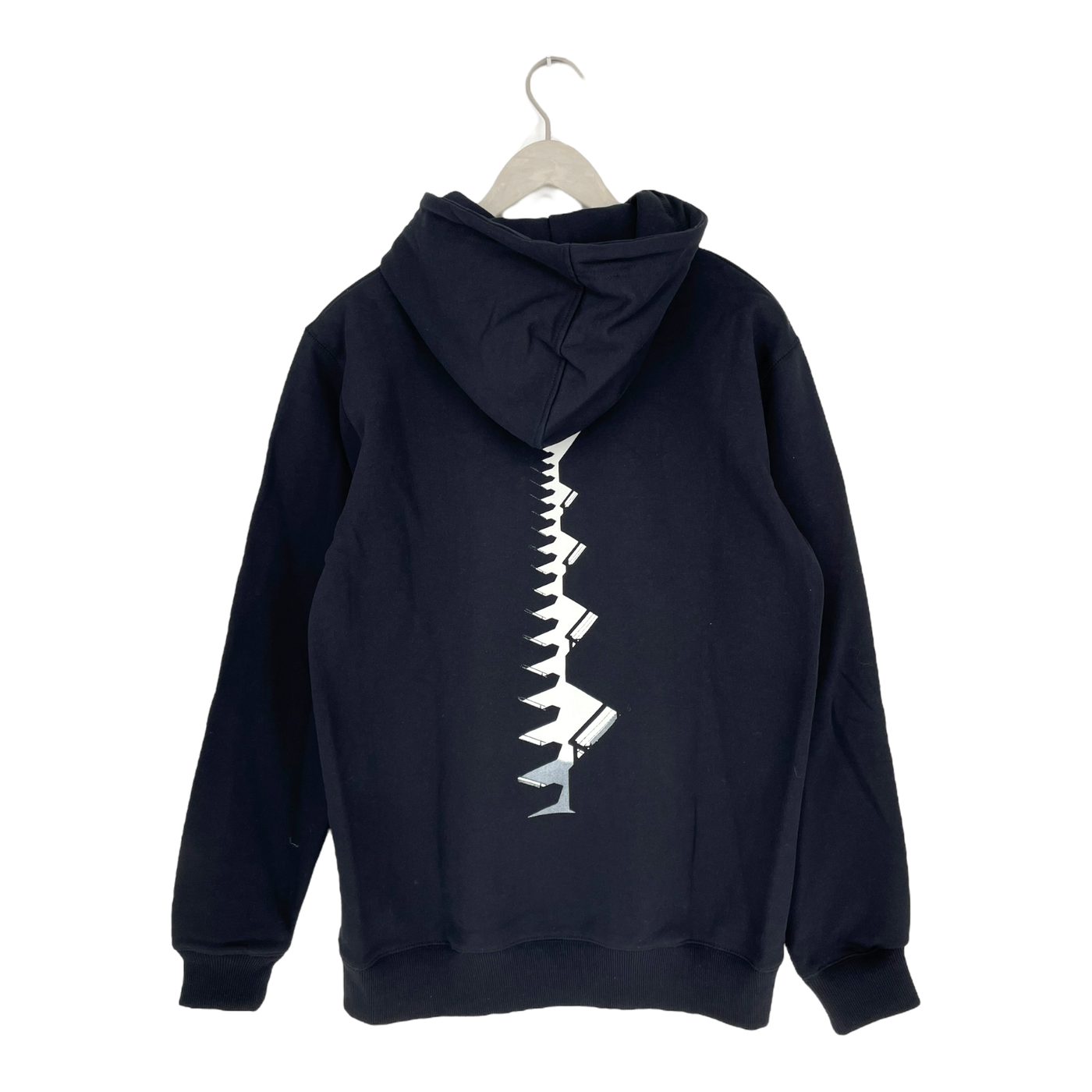 Makia storeys hooded sweatshirt, black | man M