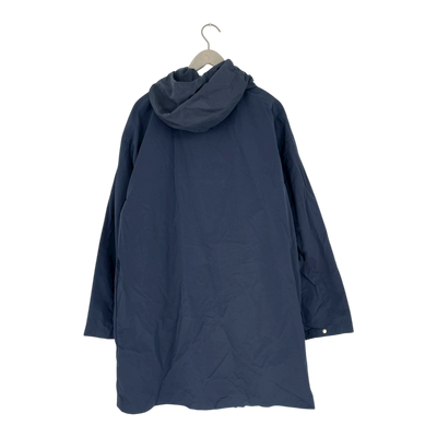 Embassy of Bricks and Logs teabeak parka, navy blue | unisex L