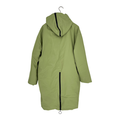 Embassy of Bricks and Logs stanton parka jacket, green | unisex L
