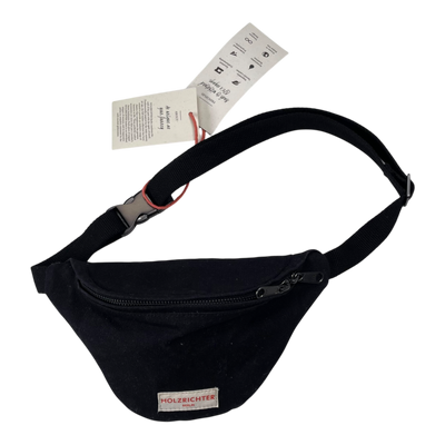 Holzrichter canvas bumbag, black