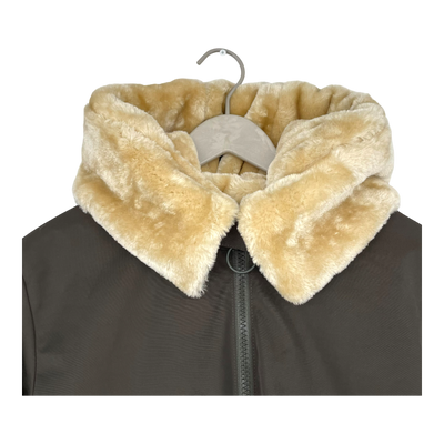 Embassy of Bricks and Logs riga ivy puffer coat, black olive | unisex S