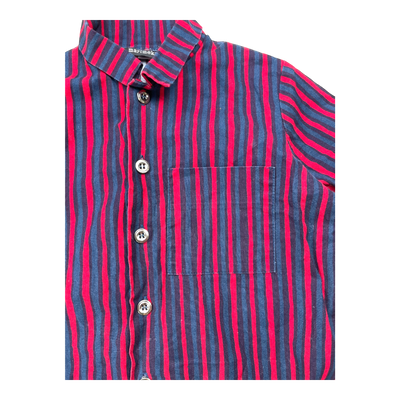 Marimekko woven shirt, stripes | 90cm