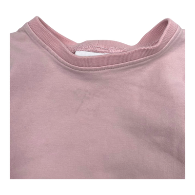 Gugguu frill sweatshirt, pink | 98cm