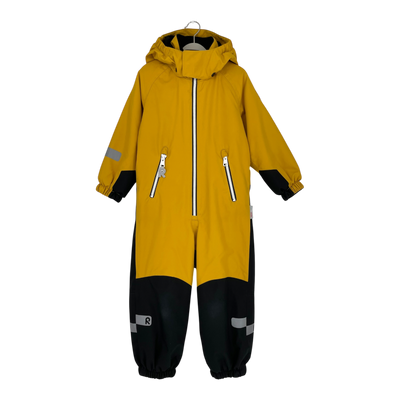 Reima finn winter overall, mustard/black | 110cm